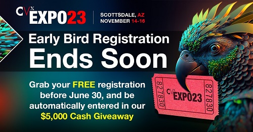 Read more about the article CVxEXPO23 Early Bird Registration Ends June 30